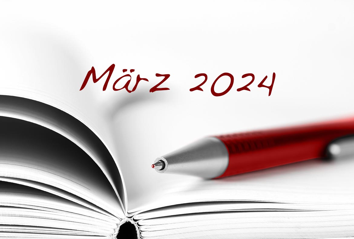 Marzo 2024 - agenda - penna rossa