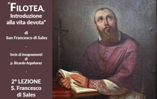 Dipinto di S. Francesco di Sales - Filotea 2° lezione