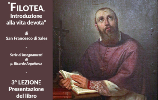 Dipinto di S. Francesco di Sales - Filotea 3° lezione