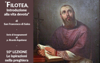 Dipinto di S. Francesco di Sales - Filotea 10° lezione