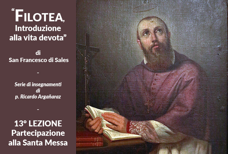 Dipinto di S. Francesco di Sales - Filotea 13° lezione