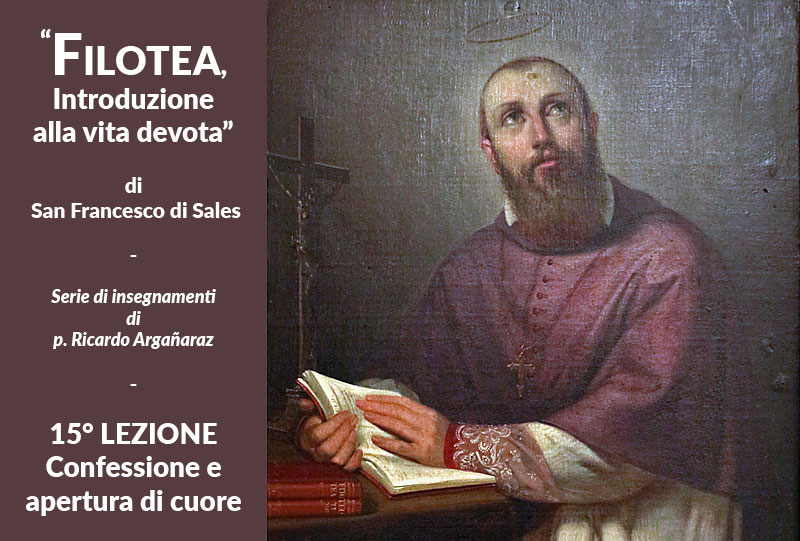 Dipinto di S. Francesco di Sales - Filotea 15° lezione