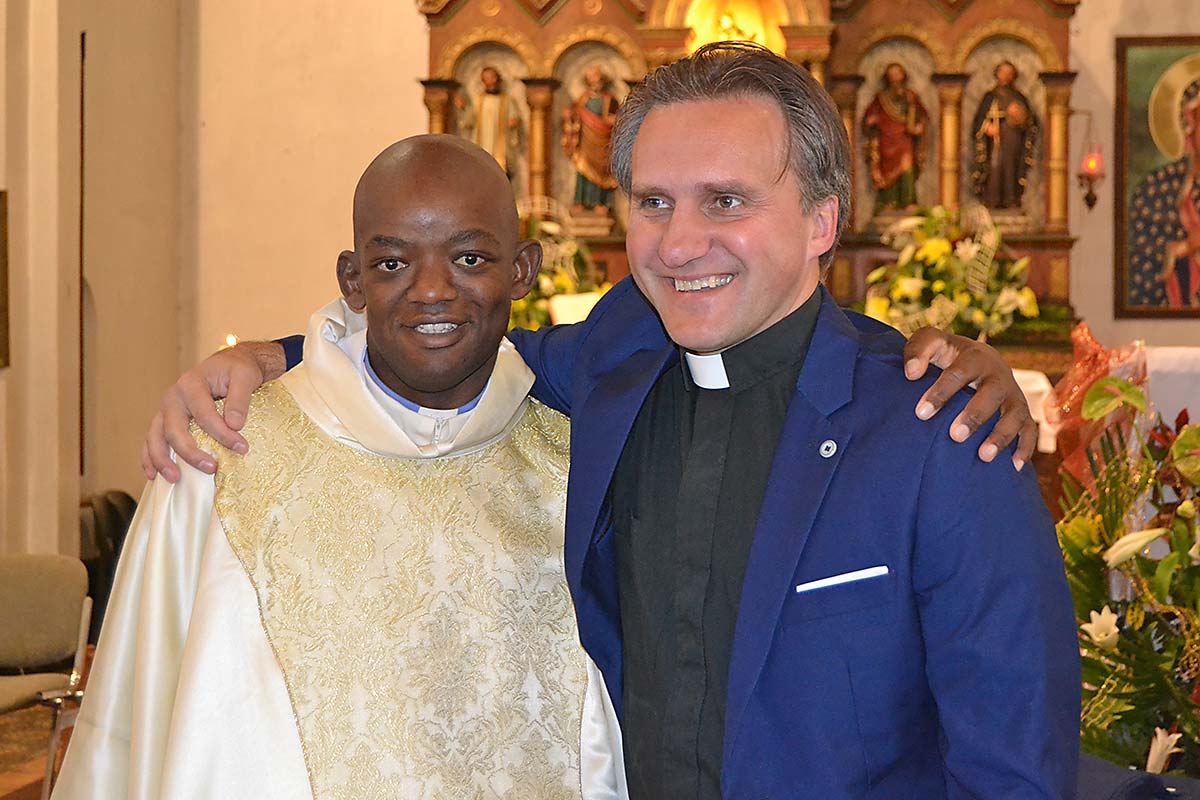 Fr. Ignace along with Fr. Michał Wojciechowski, leader of Koinonia in South Africa