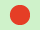 Sfondo verde chiaro con puntino rosso (presenza di un'oasi)
